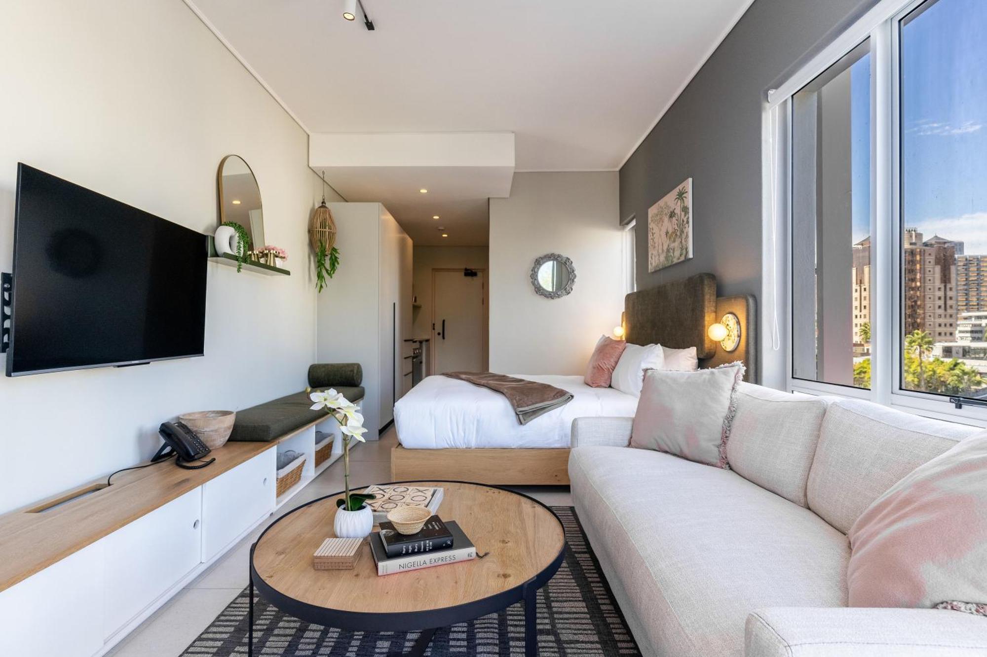 The Rose207: Modern Corner Studio With Views Cape Town Dış mekan fotoğraf